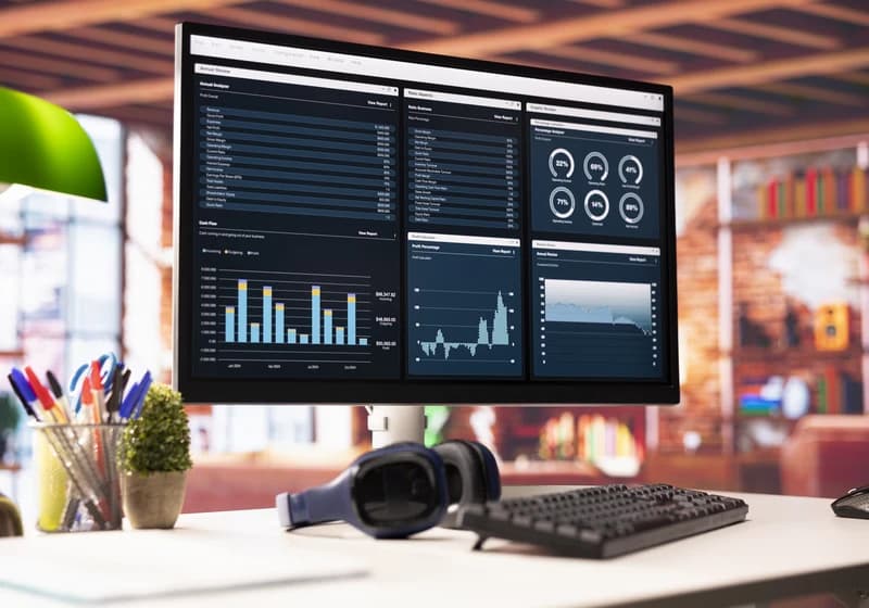 Dashboard Gestão Inova — Sistema contábil para construção civil